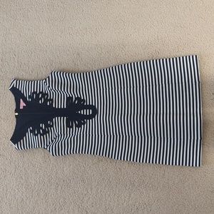 Lilly Pulitzer Navy and White Striped Dress